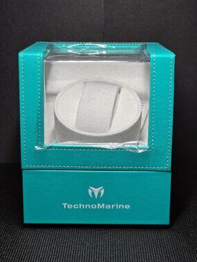 BRAND NEW TechnoMarine Watch Winder, Blue, White (TM-PM-023)